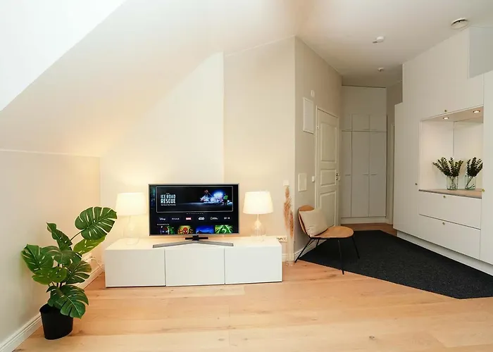 Apartment Bright & Modern Scandinavian Attic In Center Helsinki